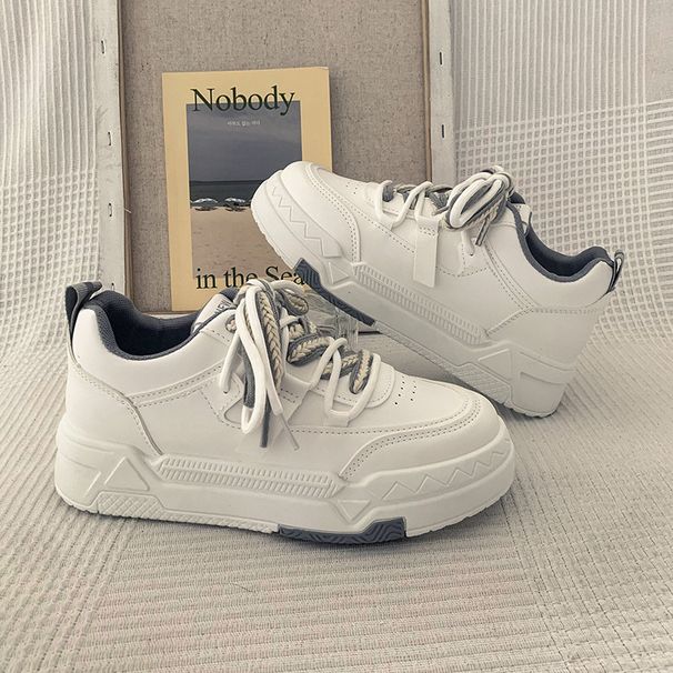 Women's Shoes Sing For Women Spring And Autumn Women's Casual Sports Shoes With Straps Large Size Mesh Polyurethane_vogvips.com
