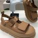 Women's Velcro Platform Sandals With Heel Lift Comfortable Versatile Casual Open Toe Design Beach Wear_vogvips.com