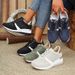 Women's Shoes Large Size Sports Shoes For Women Spring New Fashion Versatile Casual Thick Soled Shoes Comfortable_vogvips.com