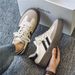 Men's Casual Sneakers - Retro Low-Top Breathable Slip-On Shoes With Round Toe For Summer, Fashionable And Comfortable Low Top Casual Sneakers Men's_vogvips.com
