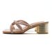 Women's Shoes New Summer Rhinestone Strappy High Heeled Sandals For Women, Versatile, Stylish, Chunky Heel, Plus Size._vogvips.com