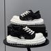 Men's 2025 New Breathable Canvas Big Toe Versatile Thick Sole Height Increasing Lightweight Sports Casual Dad Shoes_vogvips.com