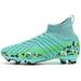 High-top Soccer Men And Women With Long Studs, Breathable Casual Grass Training For Adults, Student Competition Shoes_vogvips.com