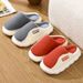 Winter New Cotton Women And Couples, Thick Sole, Warm, Fleece-Lined, Indoor Home Non-Slip, High-Value Furry Slippers For_vogvips.com