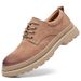 European Warm Series Genuine Spring Trendy Low-top Versatile Martin Boots Casual Leather British Work Men's Shoes_vogvips.com
