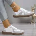 2025 Autumn New Flat Sports For Women Fashionable Mixed Color Lace Up Vulcanized Comfortable Casual Shoes_vogvips.com