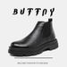 Martin Boots Retro Tooling Boots Lazy Pedal Short Boots_vogvips.com