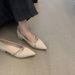 Lancui 2025 Summer French Style Shallow Mouth Single Fairy To Match Drs Elegant Gentle Low Heel Mary Jane Granny_vogvips.com