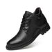 Men's High-mouth Lace-up Round-head Men's Shoes High Military Boots High-top Top Large-size Leather Shoes_vogvips.com