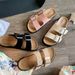 Grape Mom Dezhou Holiday ~ Cowhide Thick Sole Double Buckle Strap Slippers For Women Summer Outdoor San_vogvips.com