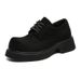 Small Leather Shoes Casual Men's Platform Retro Big Head Leather Shoes Heightening Men's Shoes_vogvips.com