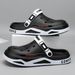 EVA Sandals For Men Summer Breathable New Lightweight Soft Sole Closed-Toe Clogs Men's Slippers Dual-Use Beach Shoes_vogvips.com