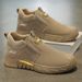Men's Shoes 2026 Spring New One-pedal Soft-soled Men's Sports Dad Shoes Dirt-resistant Construction Site Work Labor Insurance Men's Shoes_vogvips.com