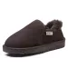 EBV Designer Shoes 2025 New Genuine Leather Snow Boots Fashionable And Versatile Retro Cotton Shoes For Women_vogvips.com