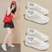 Little White Shoes Female Student Mesh Breathable Heightening Shoes Casual Shoes Board Shoes_vogvips.com