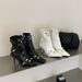 Metal Buckle Rivet Tassel Motorcycle 2026 New Model Side Zipper Stiletto Pointed High-Heeled Ankle Boots For Women_vogvips.com