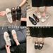 Retro Style Round-toe Ballet Flats For Women, Summer 2025 New Versatile Shallow French Mary Jane Shoes To Match_vogvips.com