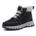 Snow Boots Men's Velvet Warm High-top Martin Boots Men's Thick-soled Cold-resistant Northeast Large Cotton Shoes_vogvips.com