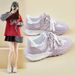 Forrest Gump Shoes Female Students Running Sports Platform Casual Shoes Heightening Shoes_vogvips.com