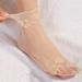 5 Pairs/Lot Socks Breathable Elastic Women's Lace Transparent Invisible Summer Thin Non-slip Short Ankle Black Low Cut_vogvips.com