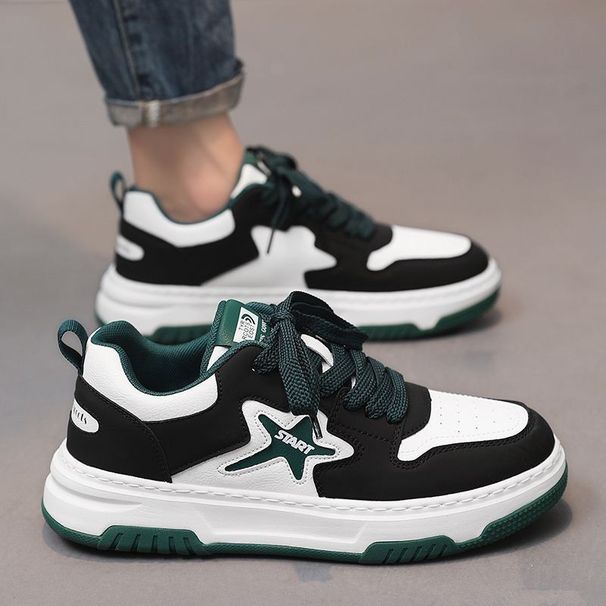 Men's Shoes Autumn Handsome Sneakers Student Niche All Match Height Increase Sports Casual Shoes Men_vogvips.com