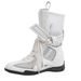 Women Boxing Boots Cowhide Version ~ Casual Mesh Sandals For Women 2025 New Boxing Duck Hunting Lace-Up Round Toe Versatile Single Boots_vogvips.com