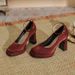Comfortable Wedding Shoes Petite Women, New Style, Thick Heel, Waterproof Platform, High Heels For Hosts, Performances,_vogvips.com