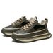 Men's Spring Trendy Brand High-End Versatile Big-Toe Sports Running Casual Thick-Soled Height-Increasing Black Dad Shoes_vogvips.com