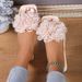 Plus-size Women's Summer New European And American Style Beach Sandals, Casual Outdoor Floral Flat Slippers For Women_vogvips.com
