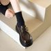Small Leather Shoes Women's Platform One-pedal Loafers Japanese Jk Mary Jane Single Shoes_vogvips.com