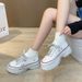 Instagram Canvas Summer New Breathable Dissolved Thin Thick Sole Elevated Casual Board Women's Shoes_vogvips.com