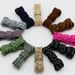 Kulo Gold Shoelaces Classic Round 4.5mm Wide Two Color Three Twill Polyester Shoelaces Suitable For Sports Shoes And Casual Shoes_vogvips.com