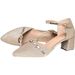 2026 New Versatile Soft Leather Pointed Toe Sandals Women, Fashionable High Heels For Spring And Summer, Chunky Heel_vogvips.com