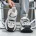 Spring Summer New Fashionable Versatile Thick Soled Height Increasing Casual Comfortable Men's Sports Shoes_vogvips.com