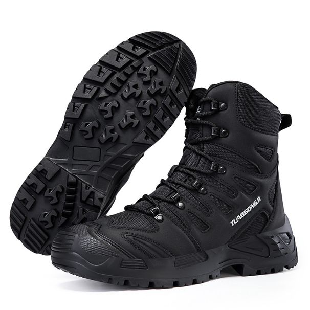 Military Boots, Men's Combat Uniforms, Security Shoes, Outdoor Camping Shoes, Cross-border Plus Size Desert Boots_vogvips.com