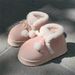 Outdoor Wear Casual Personality Winter Northeast Cotton Shoes Snow For Women Cute Bowknot Small Ball Short Boots_vogvips.com