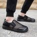 Summer Foreign Trade Large Size Hollow Casual Men, Men's Shoes, Cross-border Slip-on Driving Shoes For Men_vogvips.com