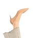 Selected Sheepskin Version ~ Grape Mom Same Style Pointed Toe Versatile Shallow Mouth High Heels Thin Heel Red Sole_vogvips.com