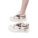 Retro Thick-Soled Leather Sneaker For Women, 2026 Autumn New Lace-Up Running Shoe, College Style Veratile Caual_vogvips.com