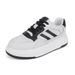 Height-increasing Platform White Shoes Female Color Matching Student Leisure Sports_vogvips.com