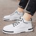 Men's Shoes New Spring Korean Version Sportswear Trend Versatile Thick Soles, Anti Slip And Wear-Resistant Labor_vogvips.com