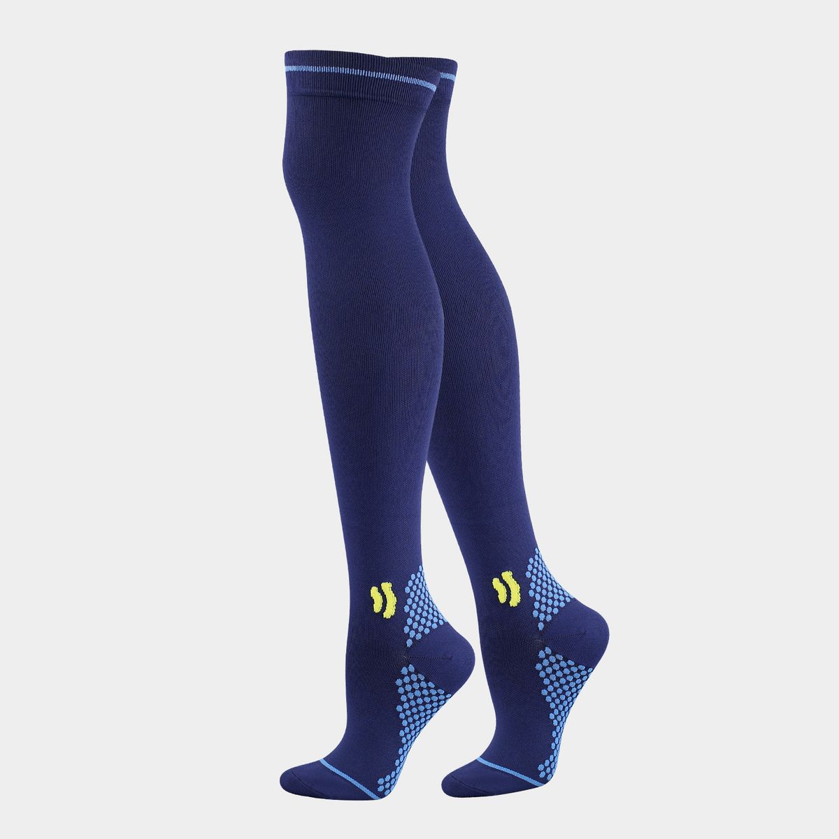 Cycling pressure socks over the knee stockings outdoor running jump rope leg socks_vogvips.com
