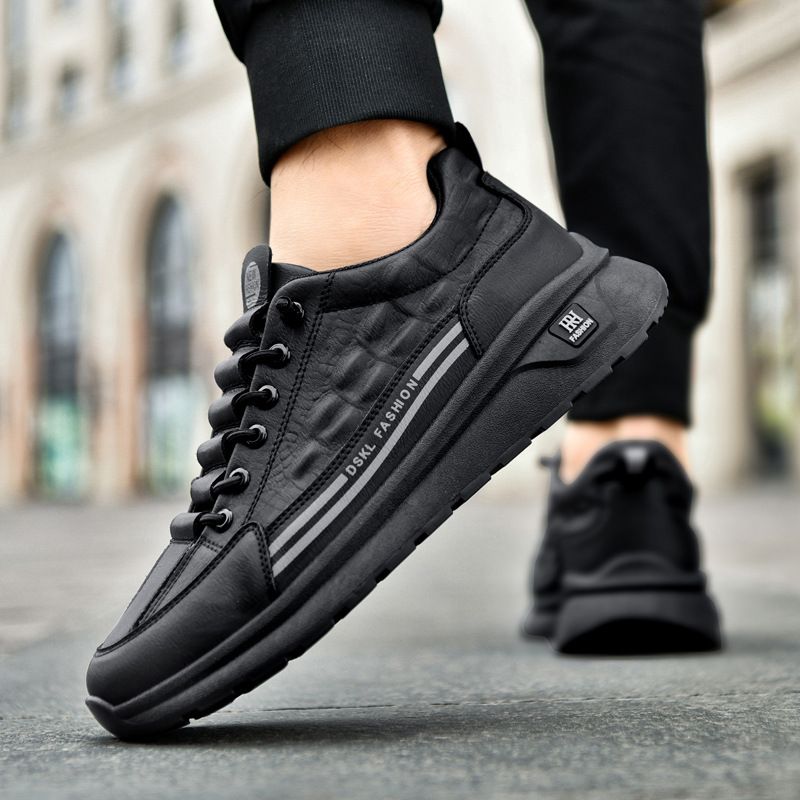 Suitable For All Seasons Trendy Autumn Winter New Casual Fashion Versatile Thick Sole Height Increasing Sneakers Non-Slip Wear-Resistant Men's_vogvips.com