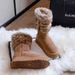 New Northeast Snow Boots High-end Plush Thickened Fluffy Boots Thick-soled Medium Tube Cotton Shoes Are Fashionable And Versatile_vogvips.com