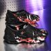Trendy EVA Coconut Hole For Men And Women Summer Kanye Sandals Outdoor Graffiti Thick Sole Cushioning Beach Shoes_vogvips.com