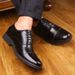 Suitable For All Seasons 2025 Business Large Size Three-Joint Leather Men's Round Toe Lace-Up Formal Casual Single Shoes_vogvips.com