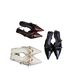 Chuyuji Niche High Heels For Women 2026 New French Style Elegant Black Pointed Toe Shallow Thin Heel Backless Sandals_vogvips.com