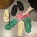 Flip-flops Female Summer Ins Fashion Korean Version All Kinds Of Home Indoor Non-slip Can Wear Flat Slippers_vogvips.com