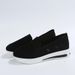 New Plus Size Round Toe Hollow Flat Heel Women's Lazy Shoes_vogvips.com