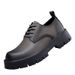 Round Toe Hidden Heel British Style Casual Martin Boots Low Top Breathable Men's Youth Workwear Trendy Korean Version_vogvips.com